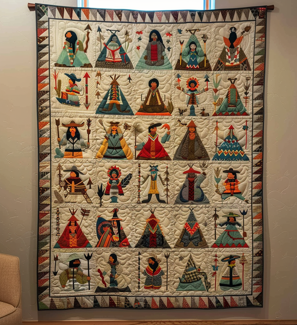 Canyon Dreams Quilted Blanket