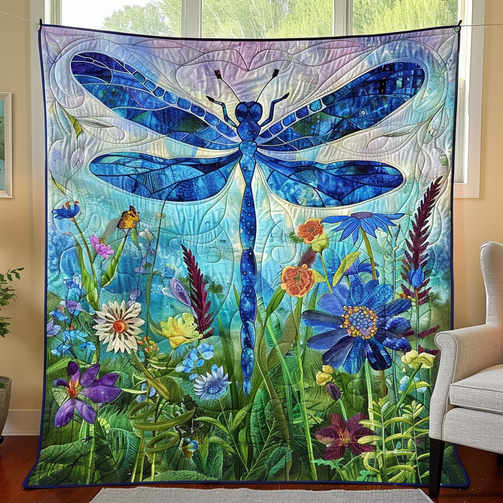 Nature’s Dancer Quilted Blanket
