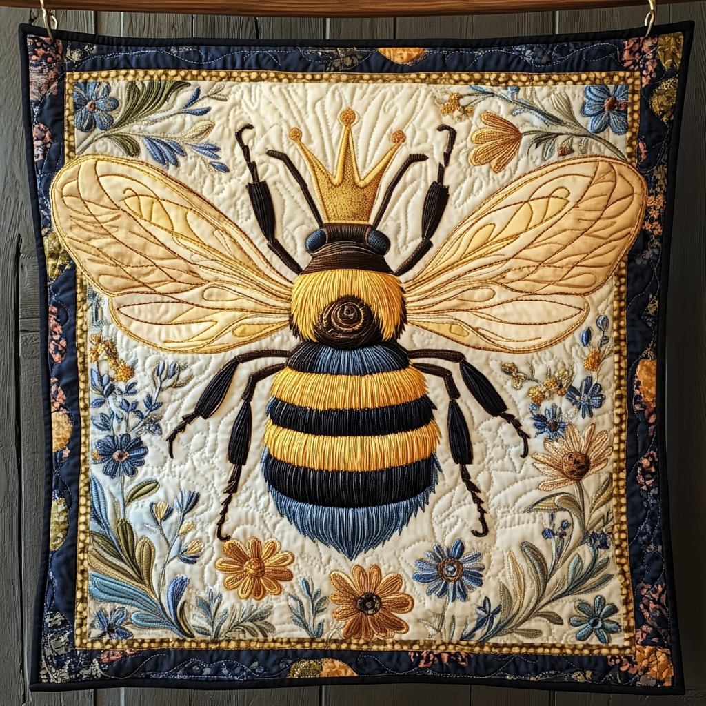 Crown Jewel Quilted Blanket