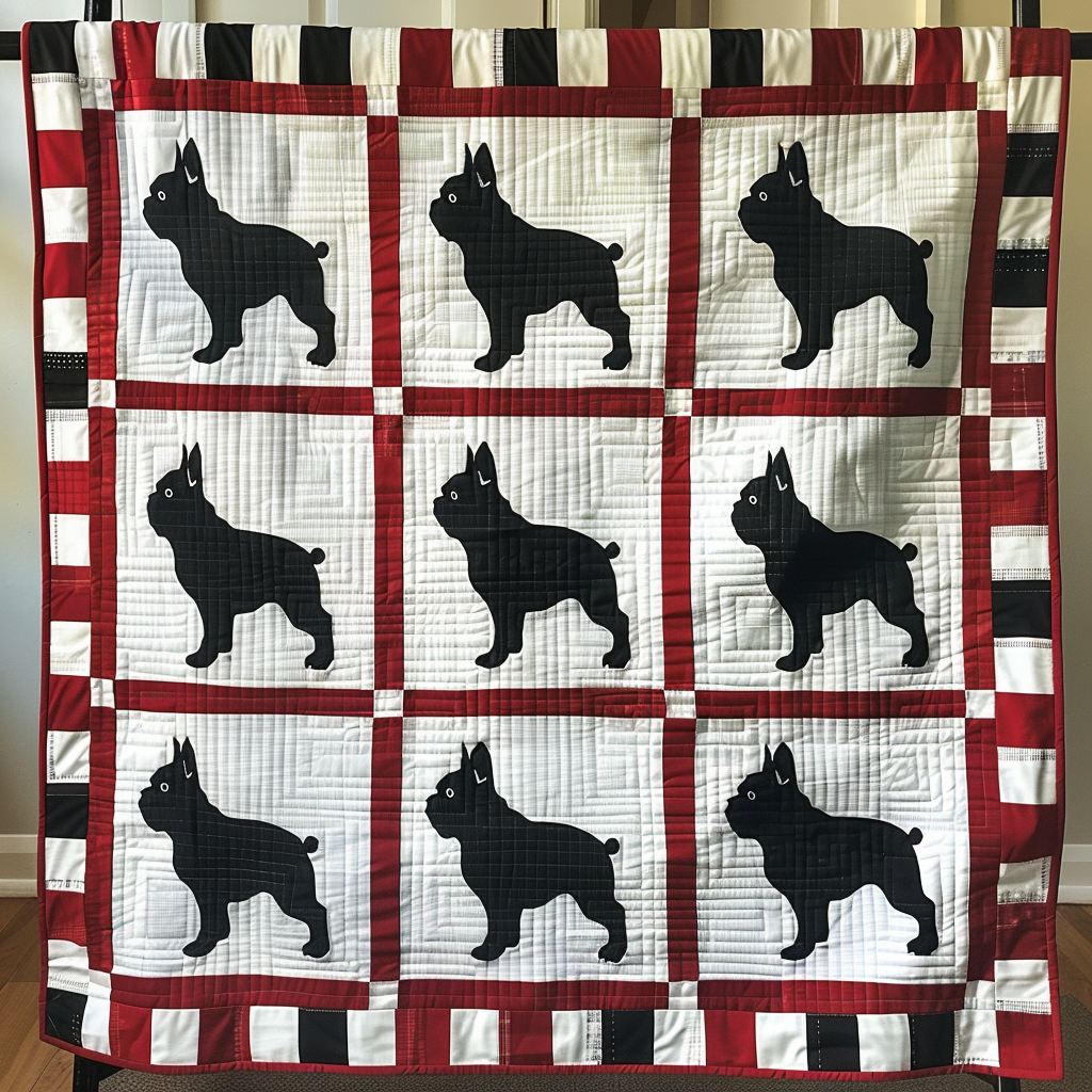 Guardian Grid Quilted Blanket