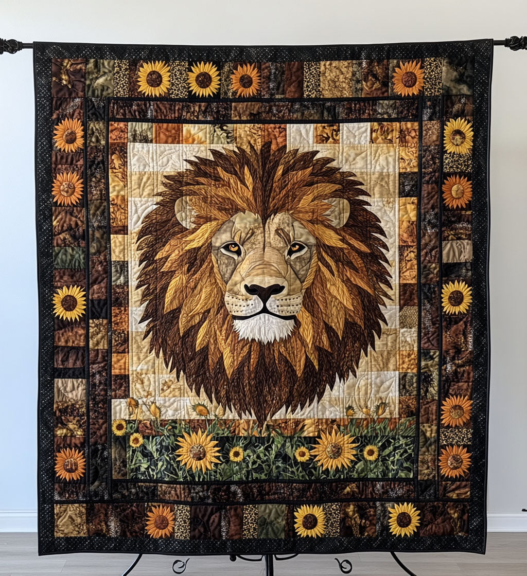 Native Guardian Quilted Blanket