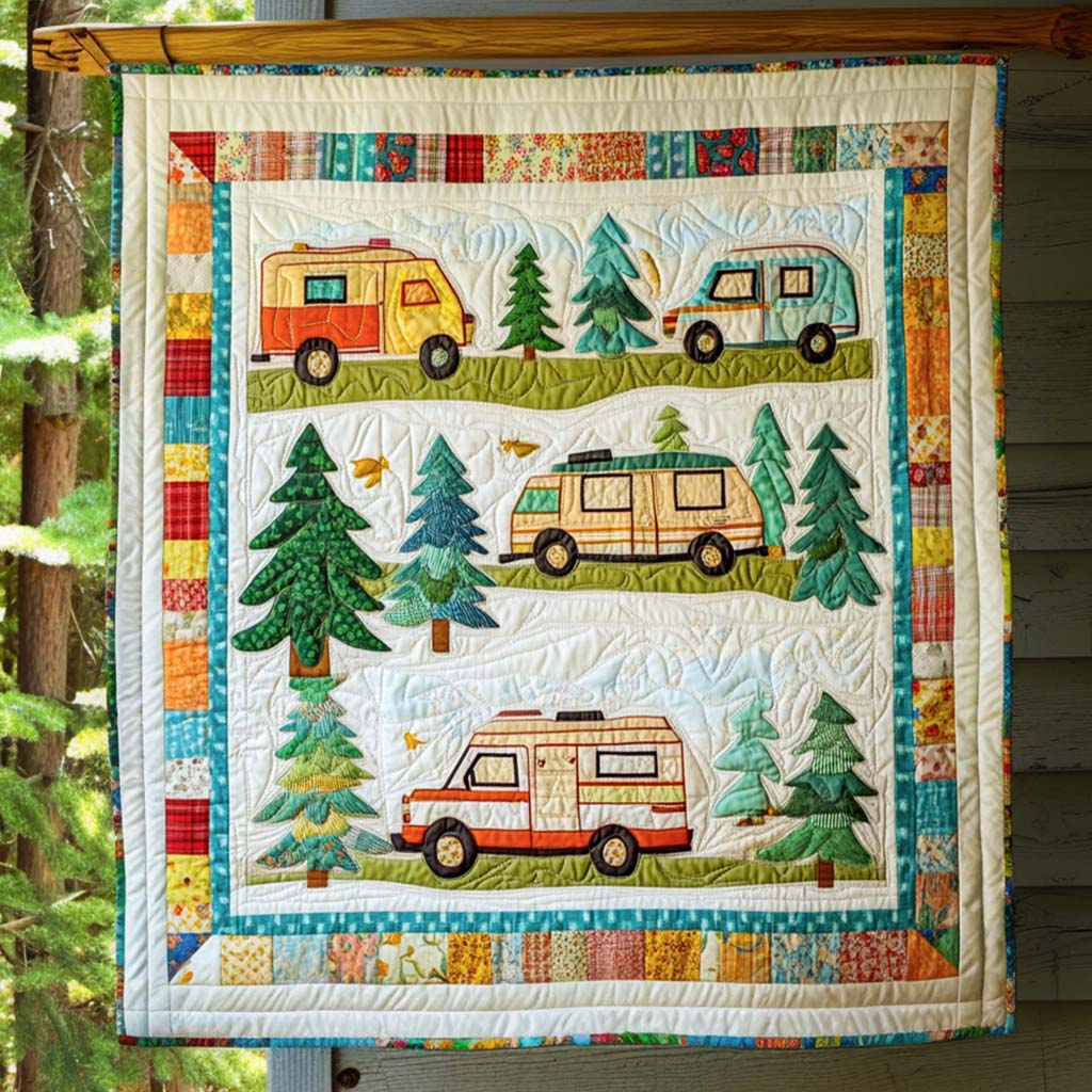 Rustic Nights Quilted Blanket