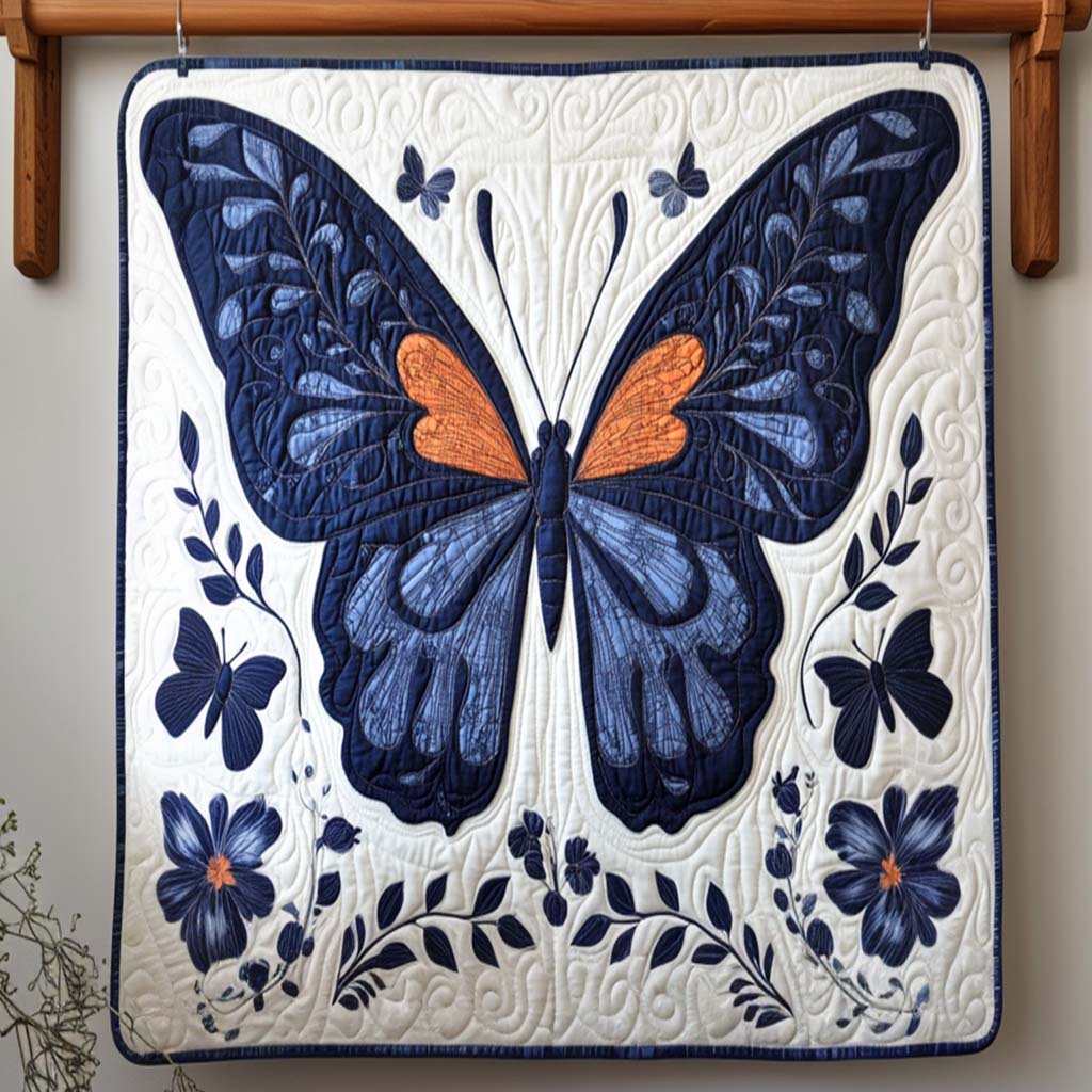 Starry Wings Quilted Blanket