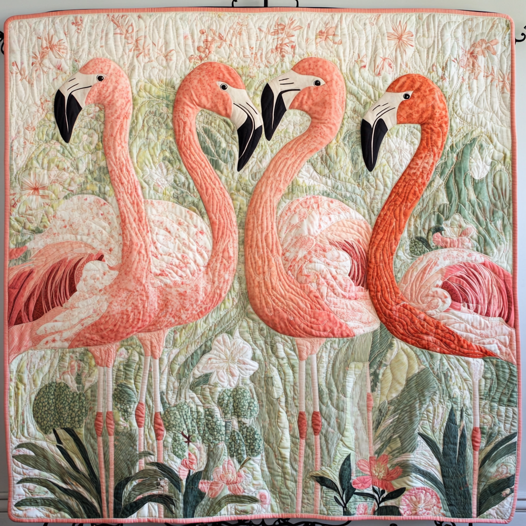 Summer Sippers Quilted Blanket