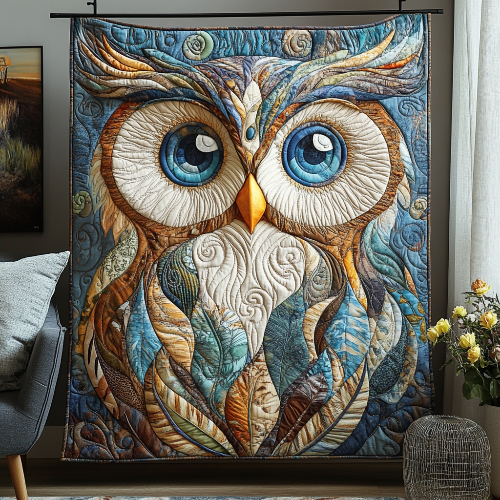 Visionary Vigil Quilted Blanket