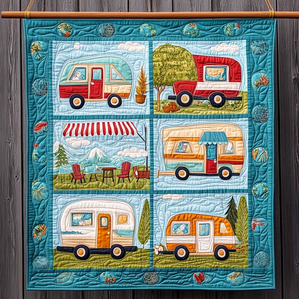 Wilderness Way Quilted Blanket