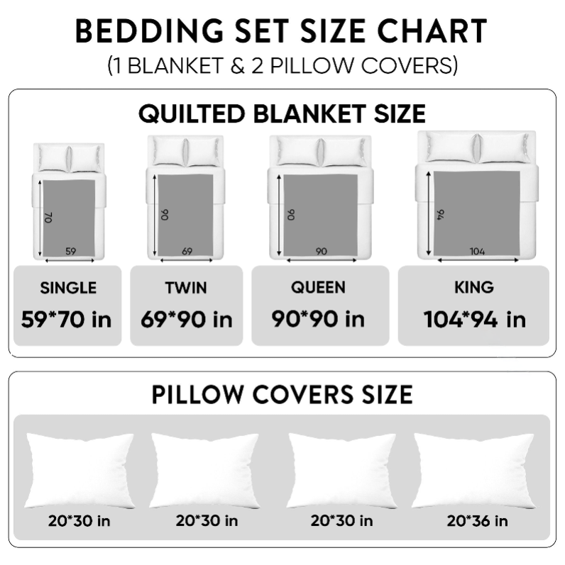Butterfly Blooms 3-Piece Quilted Bedding Set