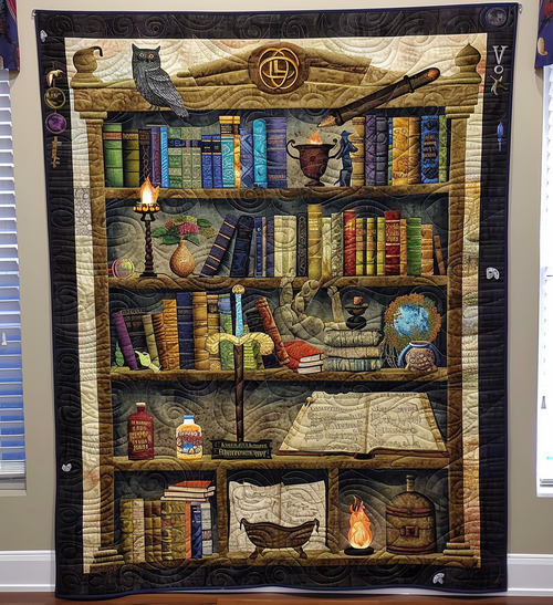 Fable Frame Quilted Blanket