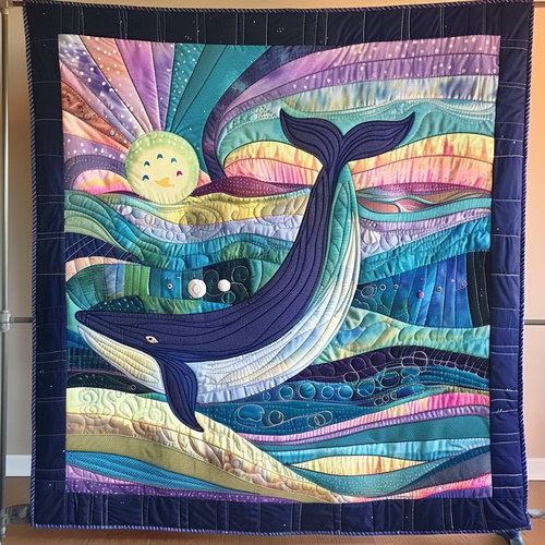 Mystic Mermaid Quilted Blanket