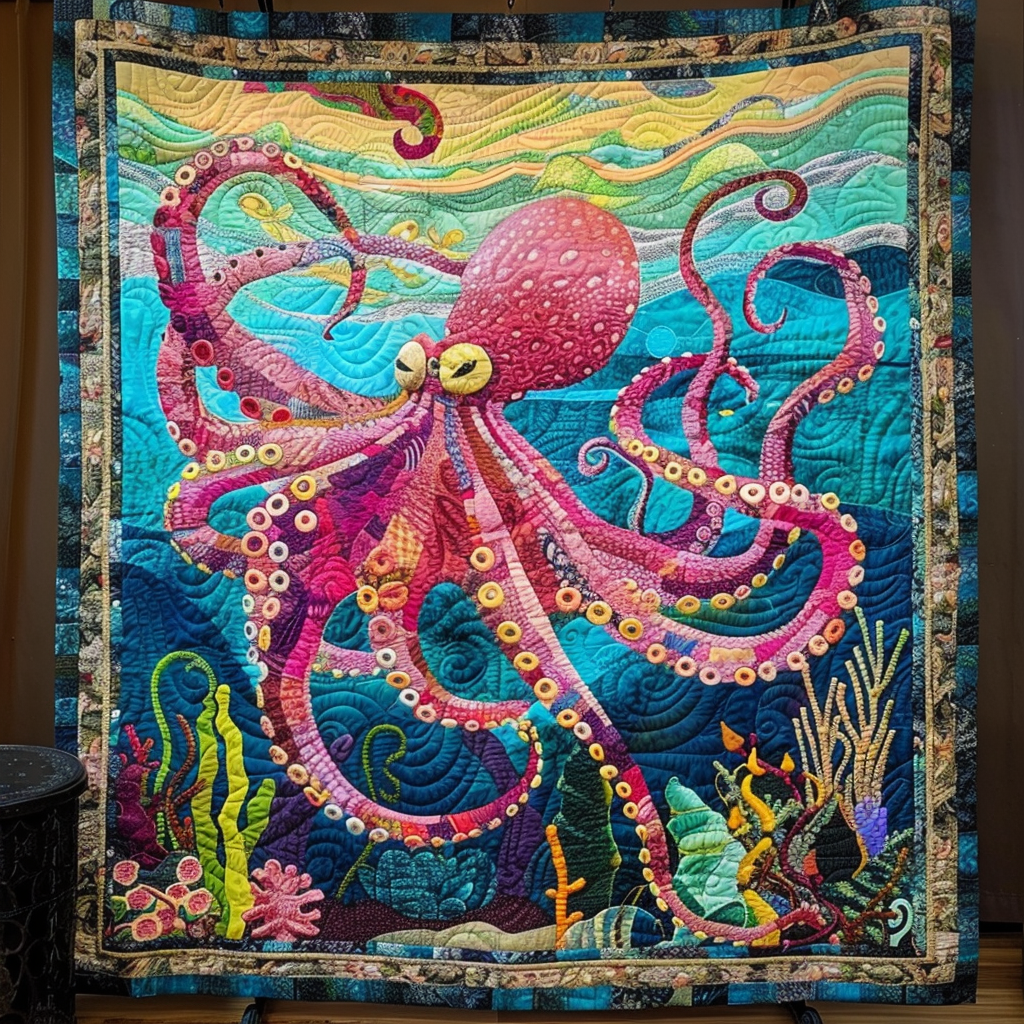 Nautical Nirvana Quilted Blanket