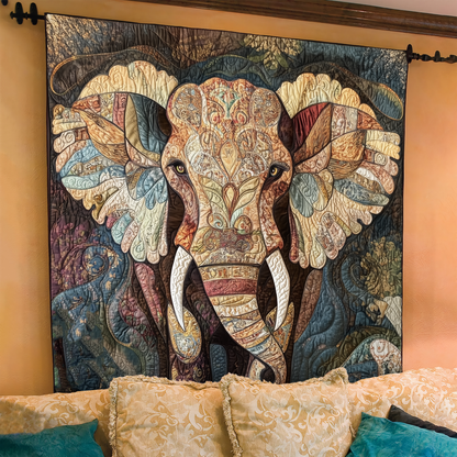 Serengeti Giants Quilted Blanket