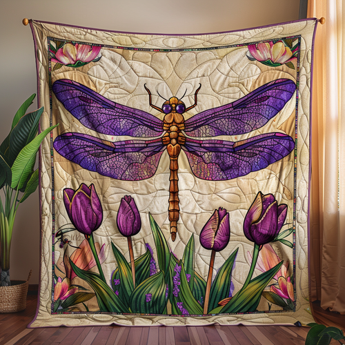 Lakeside Whispers Quilted Blanket