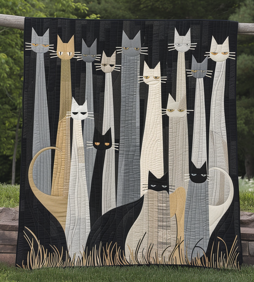Catnap Comforts Quilted Blanket