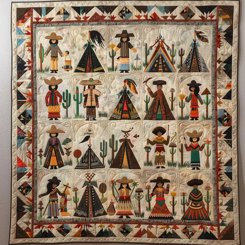 Skyward Spirits Quilted Blanket