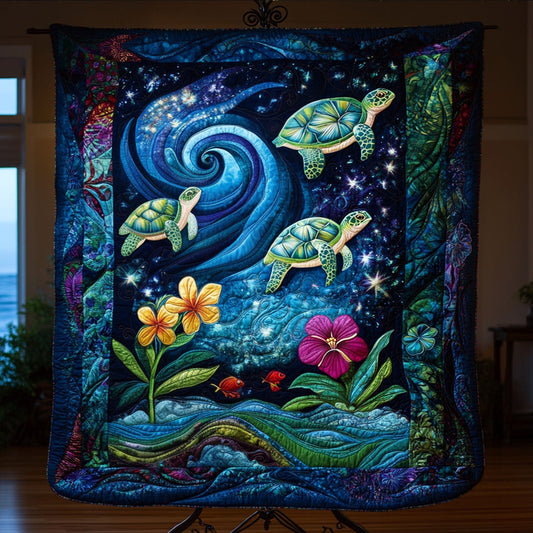 Abyss Adventurer Quilted Blanket
