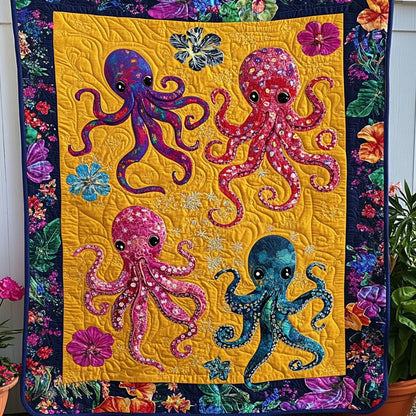 Abyss Inkling Quilted Blanket