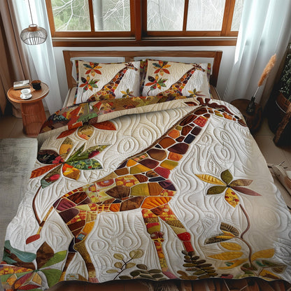 African Adventure 3-Piece Quilted Bedding Set