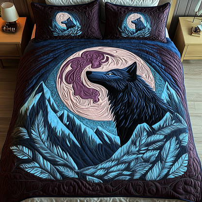 Alpha Pride 3-Piece Quilted Bedding Set