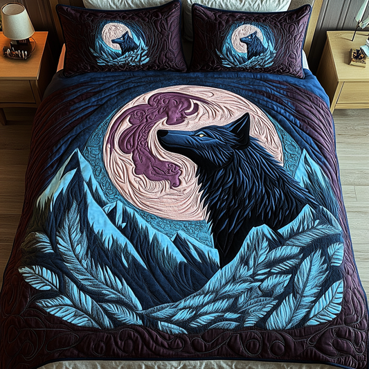 Alpha Pride 3-Piece Quilted Bedding Set