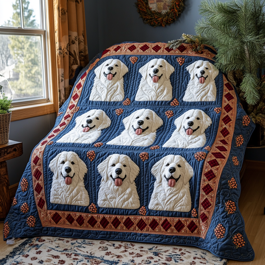 Alpine Guardian Quilted Blanket