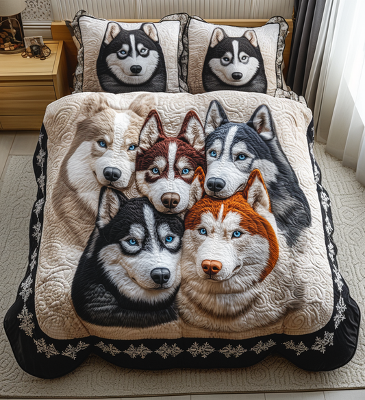 Alpine Spirit 3-Piece Quilted Bedding Set