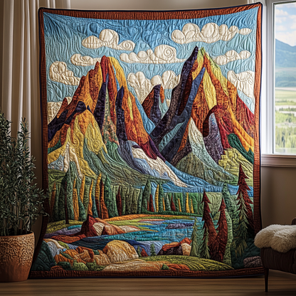 Alpine Still Quilted Blanket