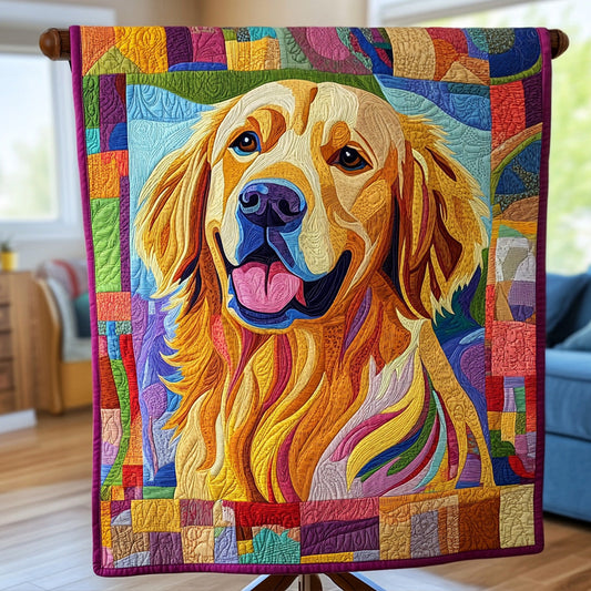 Amber Dawn Quilted Blanket