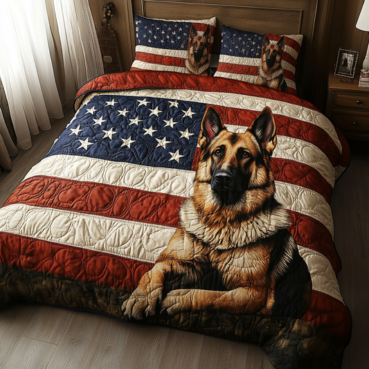 American Shepherd 3-Piece Quilted Bedding Set