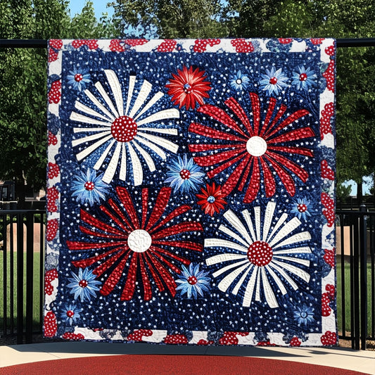 American Sparkle Quilted Blanket