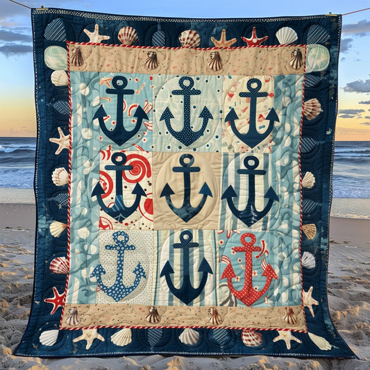 Anchor Bay Quilted Blanket