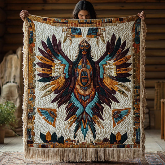 Ancient Echoes Woven Throw Blanket