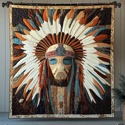 Ancient Sky Journey Quilted Blanket