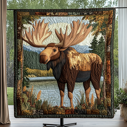 Antler Ridge Quilted Blanket