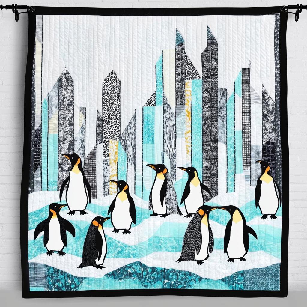 Arctic Amble Quilted Blanket
