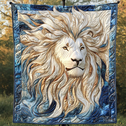 Arctic Glory Quilted Blanket