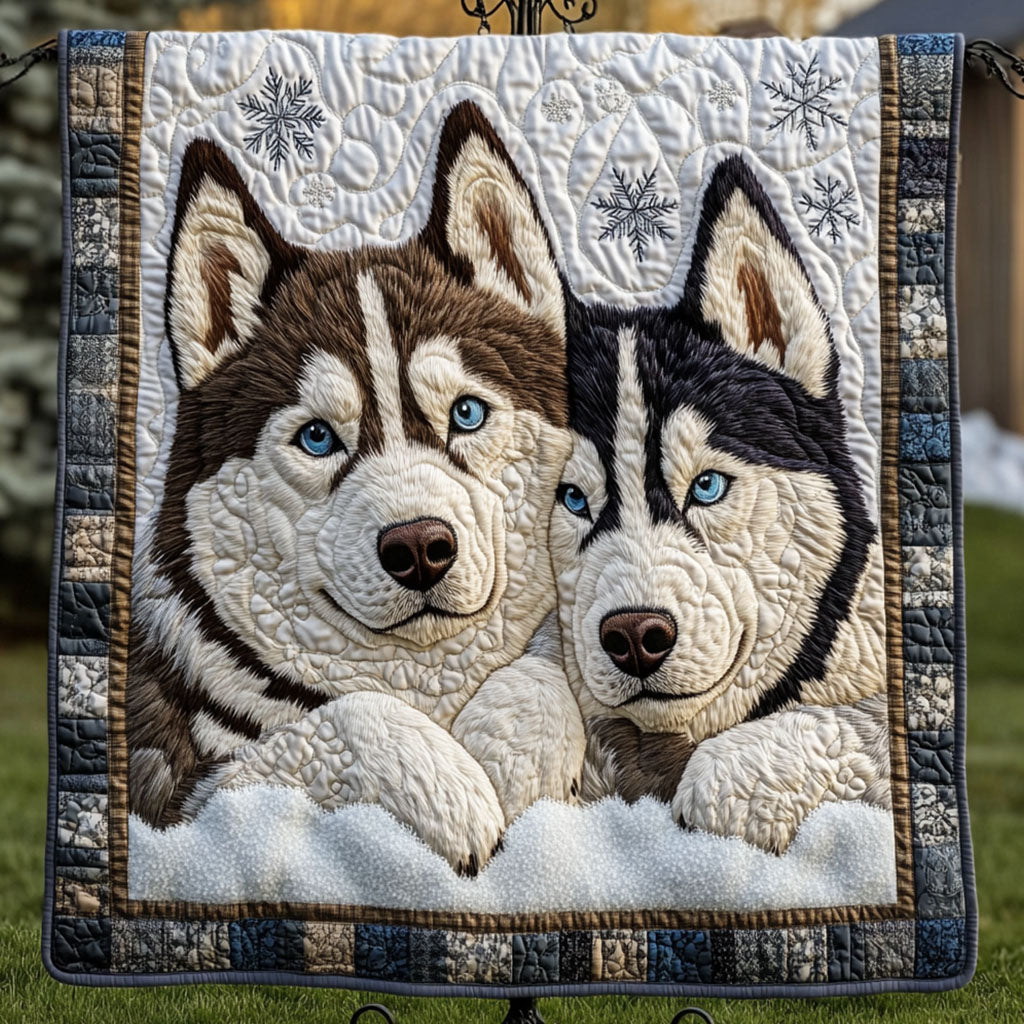Arctic Soul Quilted Blanket