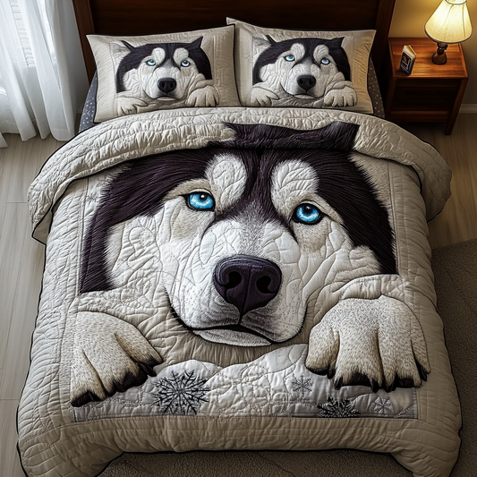 Arctic Trail 3-Piece Quilted Bedding Set