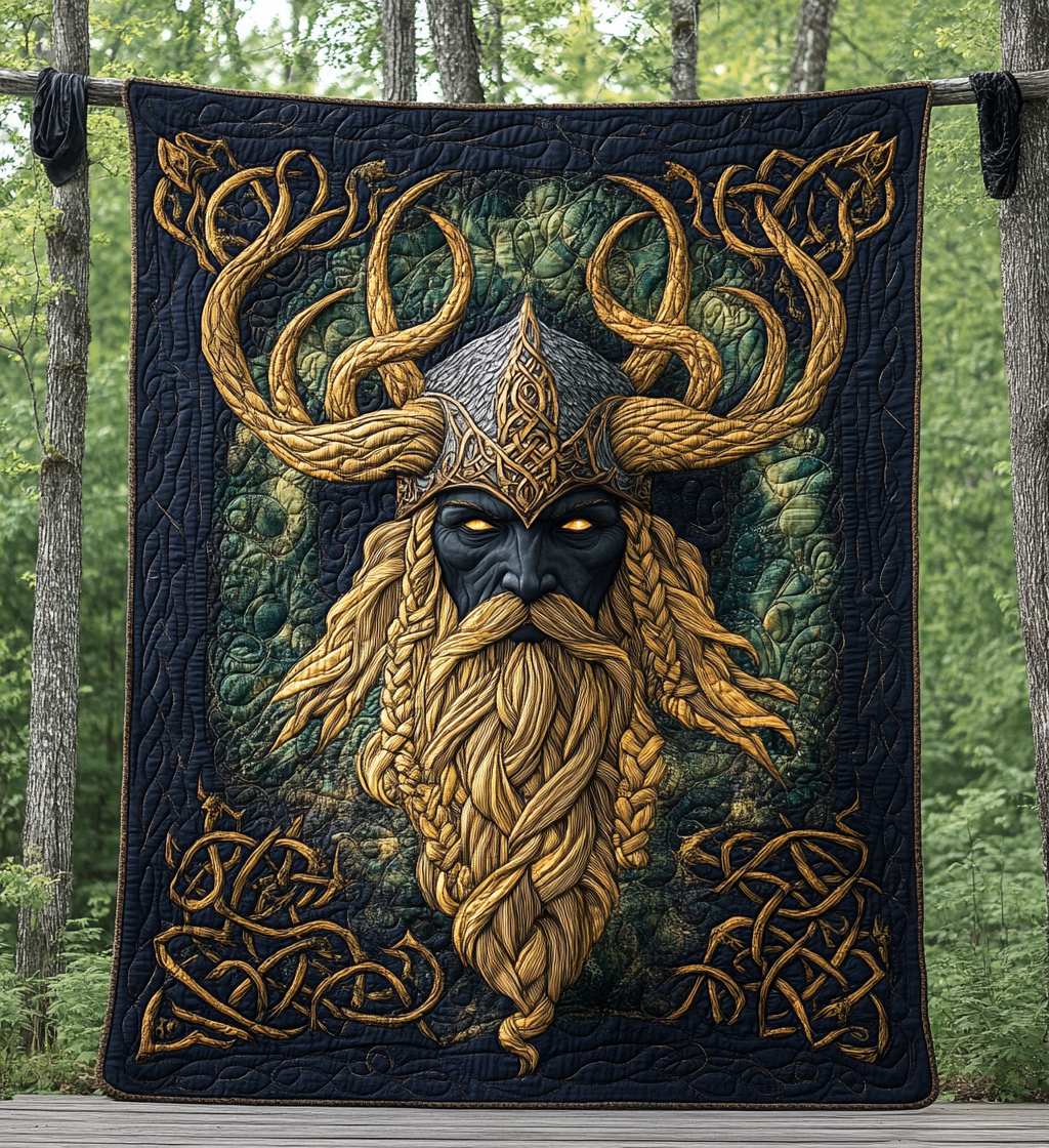 Asgard Might Quilted Blanket