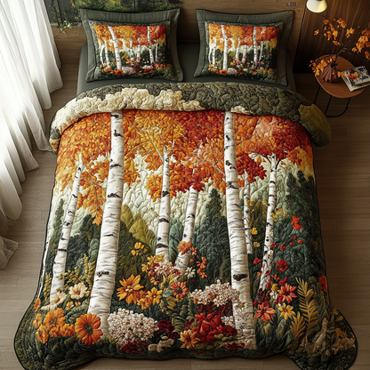 Aspen Escape 3-Piece Quilted Bedding Set