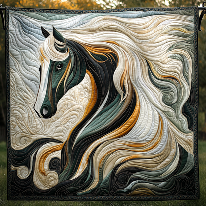 Aurora’s Ride Quilted Blanket
