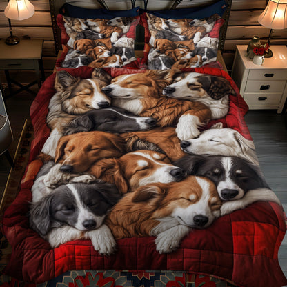 Aussie Comfort 3-Piece Quilted Bedding Set