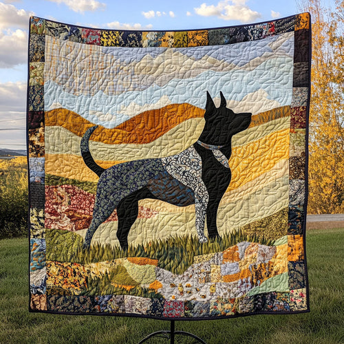 Aussie Trails Quilted Blanket