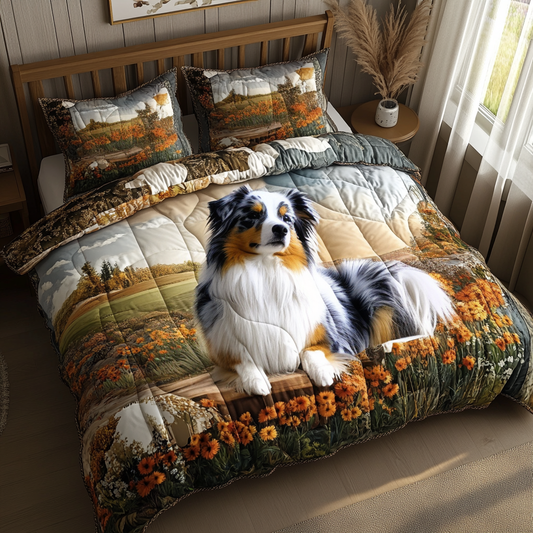 Aussie Whirlwind 3-Piece Quilted Bedding Set
