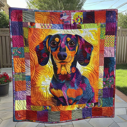 Autumn Dashie Quilted Blanket