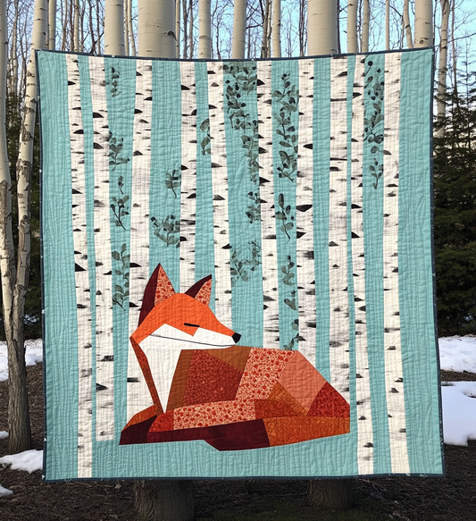 Autumn Glimmer Quilted Blanket