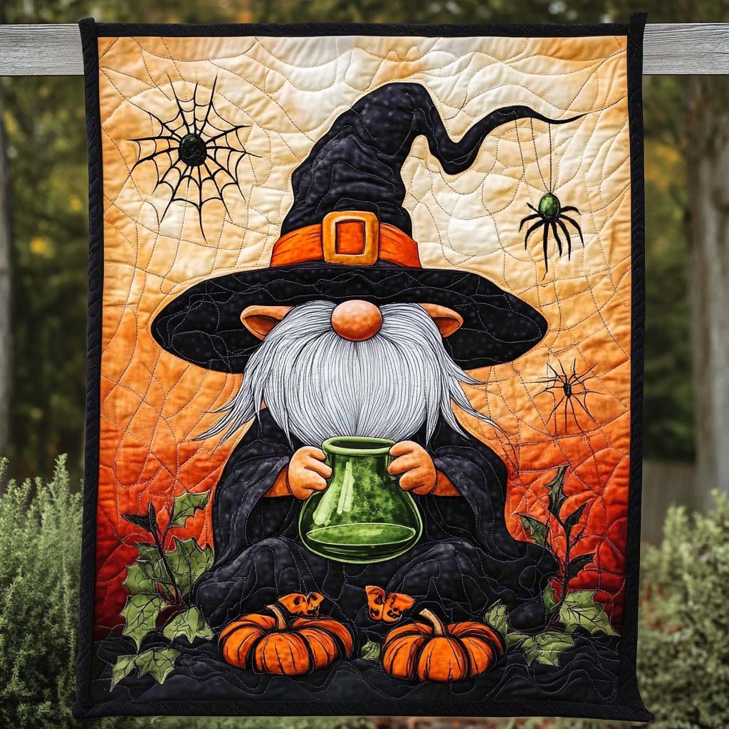 Halloween Quilted Blanket