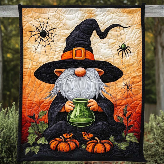 Autumn Night Quilted Blanket