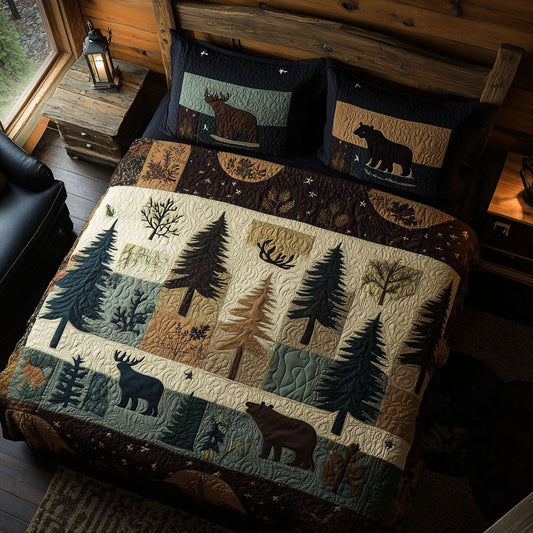 Backcountry 3-Piece Quilted Bedding Set