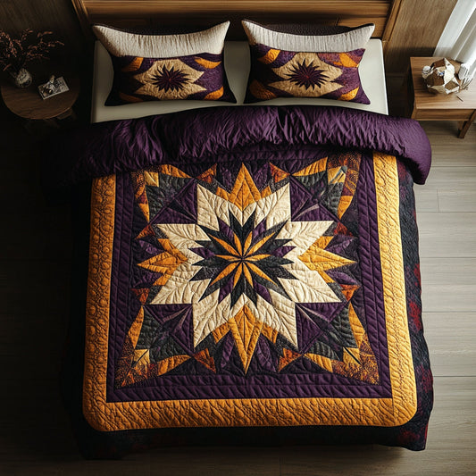 Barnstar Harmony 3-Piece Quilted Bedding Set