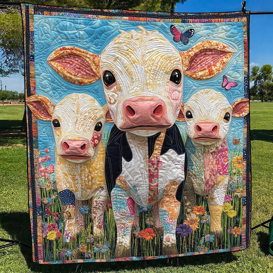 Barnyard Babies Quilted Blanket